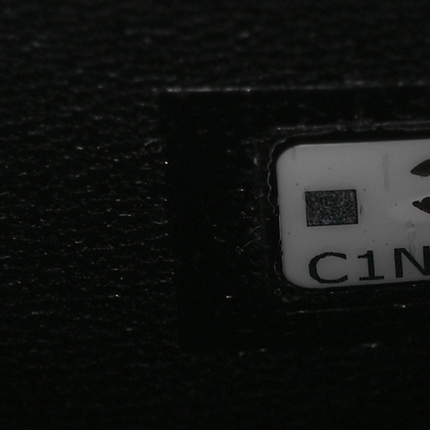 Lambskin Enamel Quilted Mini Top Handle Flap Black