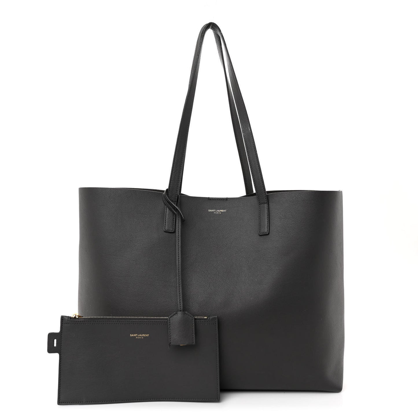 Calfskin Large Shopping Tote Fog