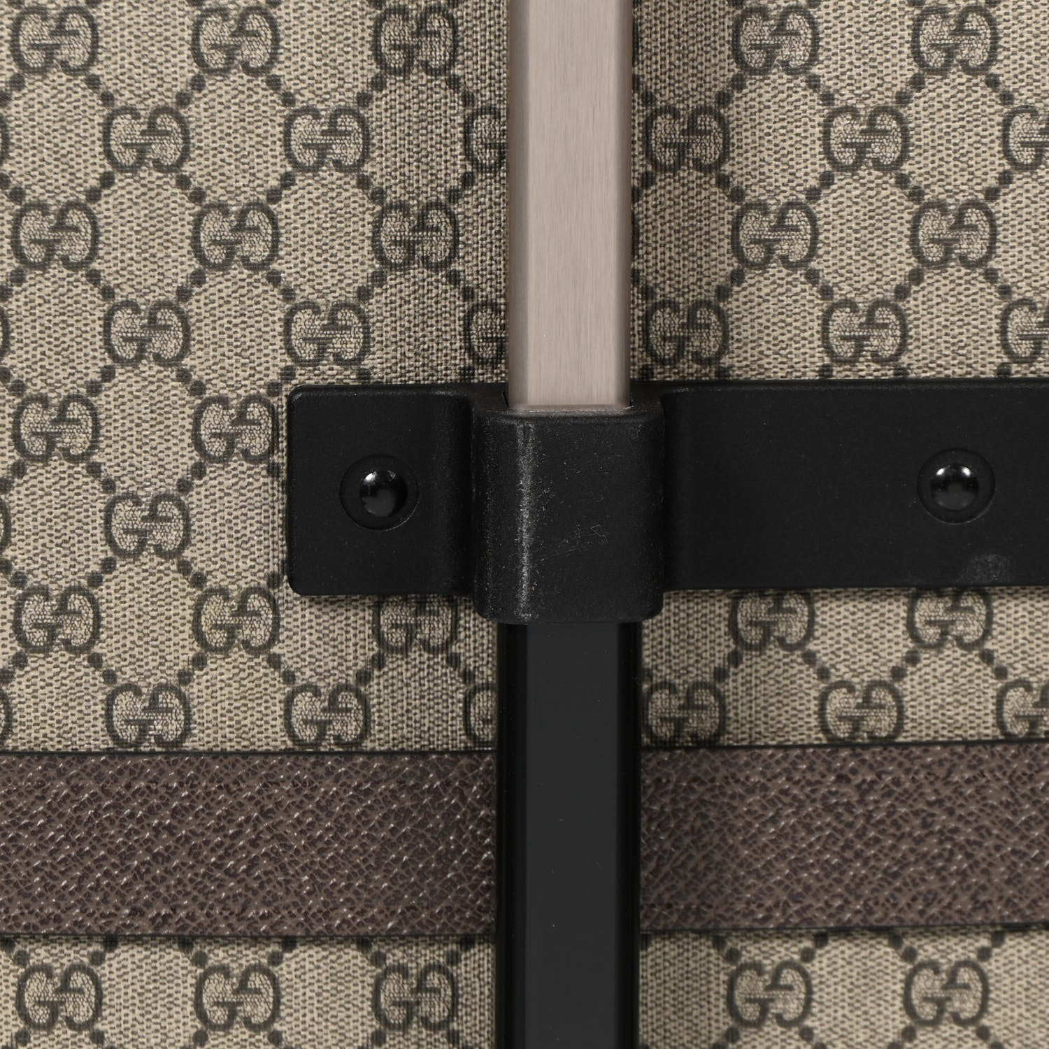 Gucci Supreme Monogram Globe-Trotter Carry-On Brown 8 of 11