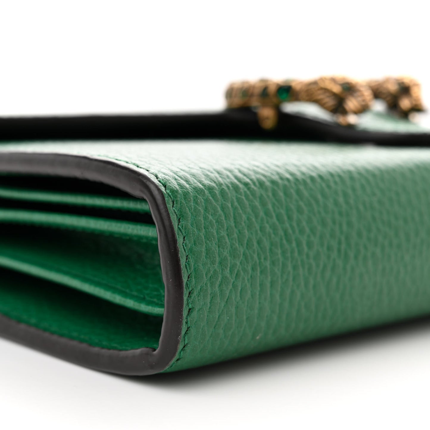 Calfskin Mini Dionysus Chain Wallet Emerald