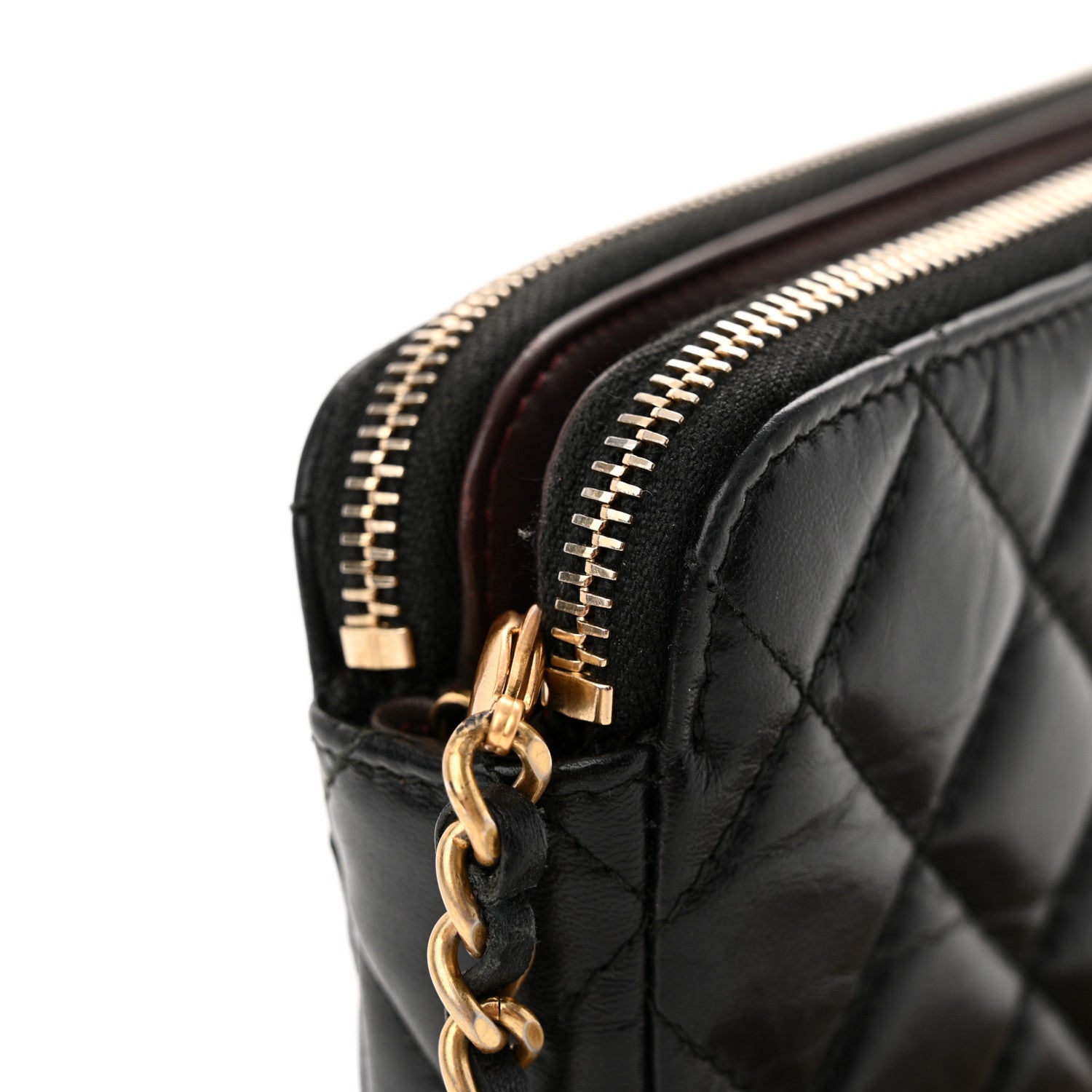 Chanel Aged Calfskin Lucky Charms 2.55 Reissue Small Clutch With Chain Black 13 of 15
