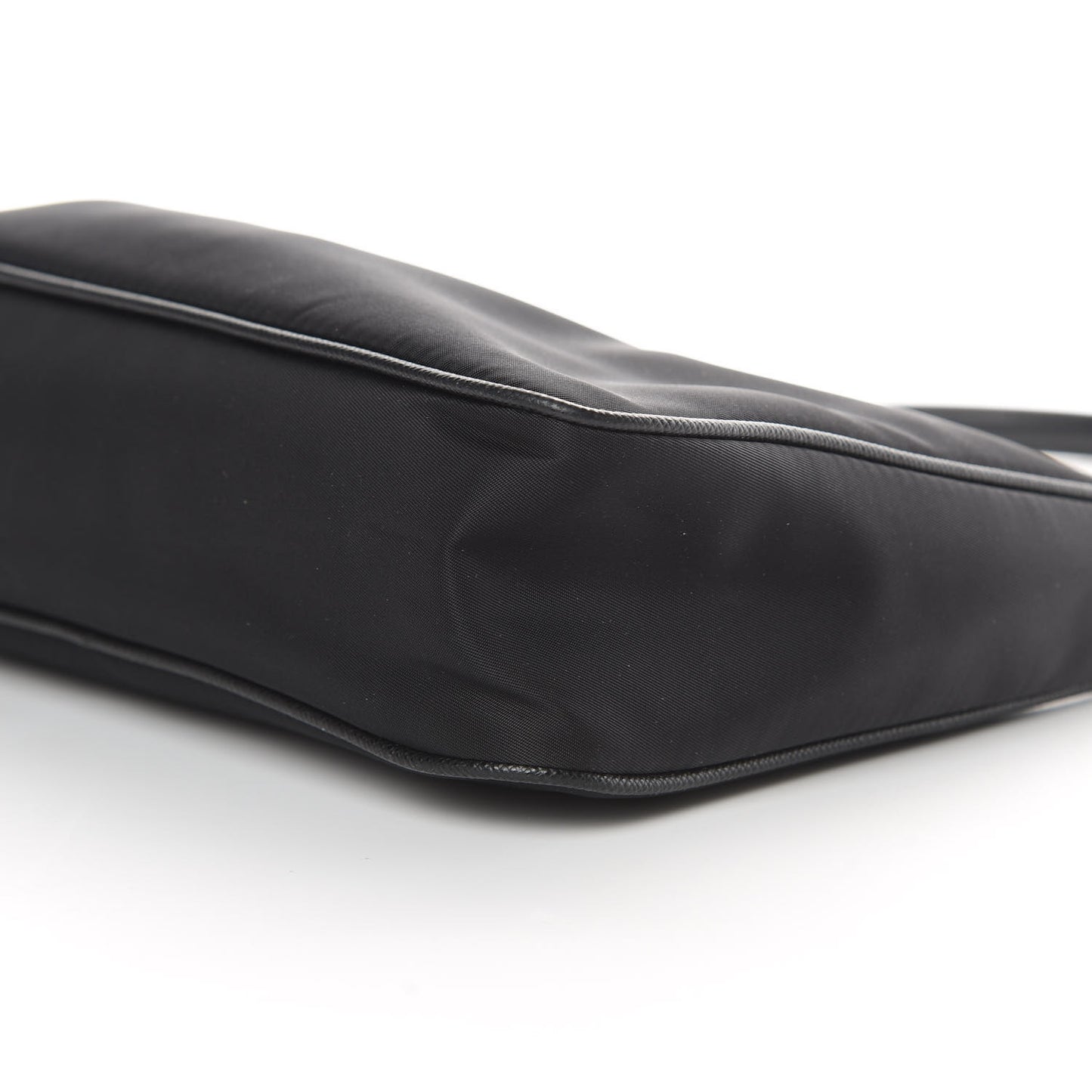 Tessuto Nylon Saffiano Mini Re-Edition 2005 Bag Black