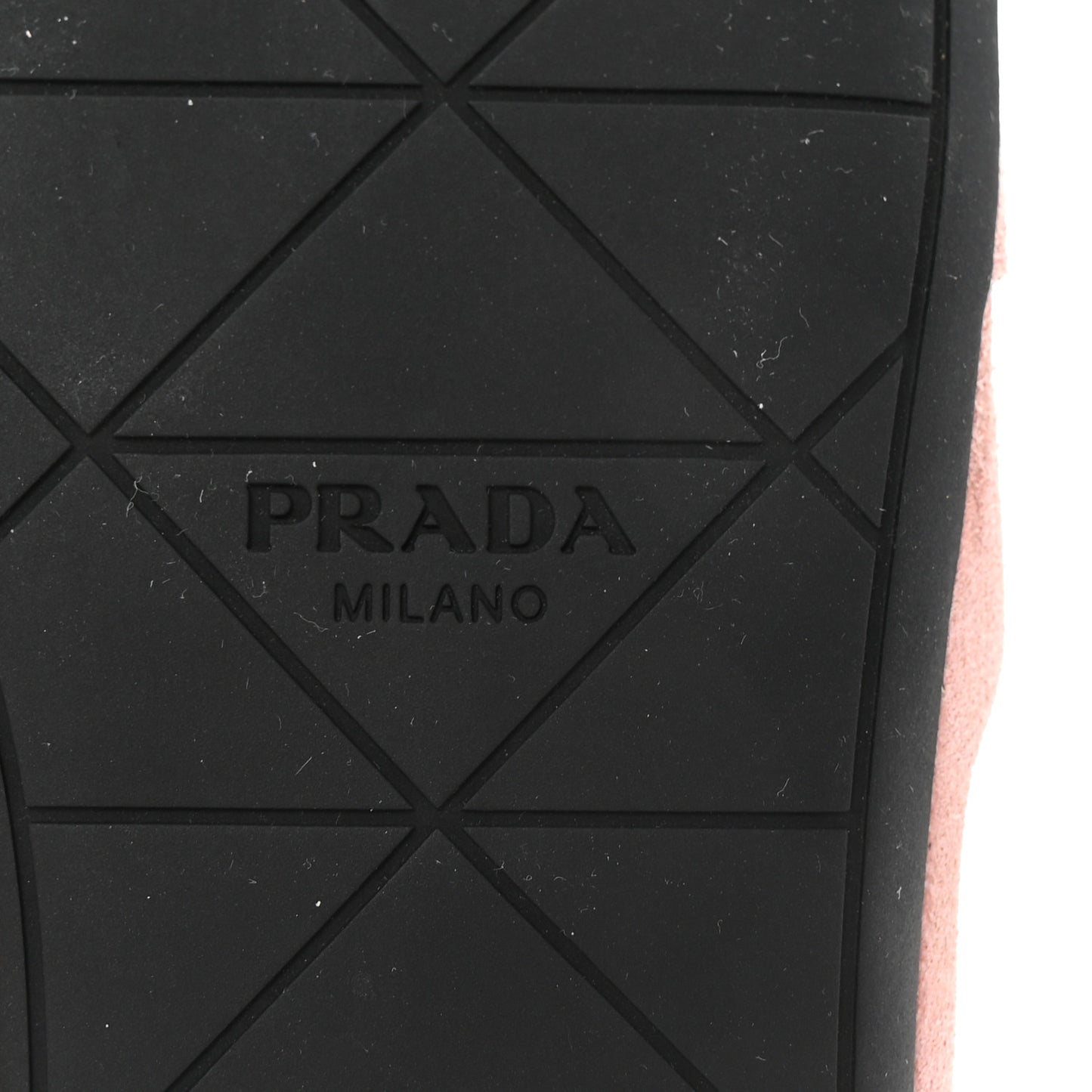 Re-Nylon Suede Collapse Sneakers 40 Pink