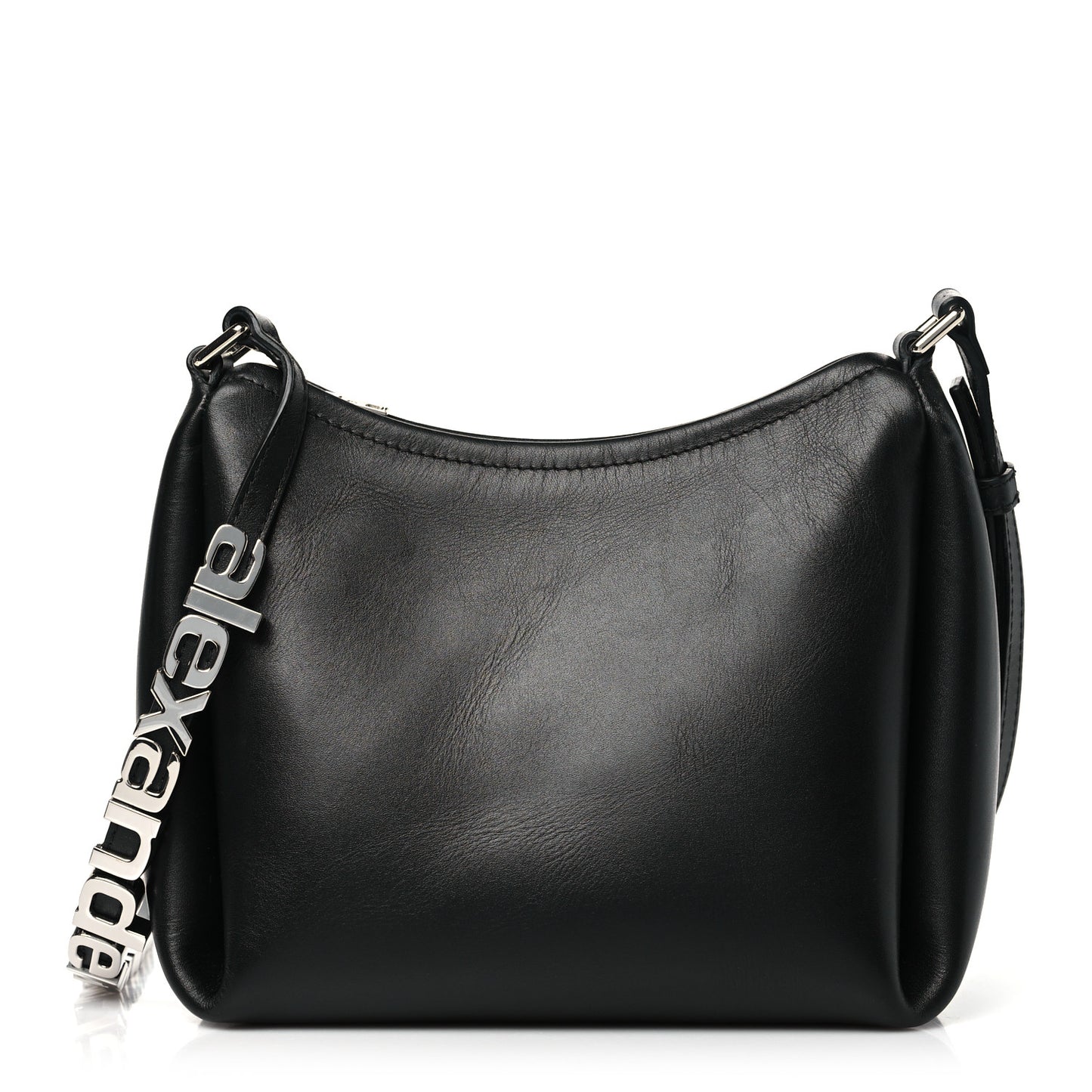 Smooth Calfskin Marquess Crossbody Bag Black