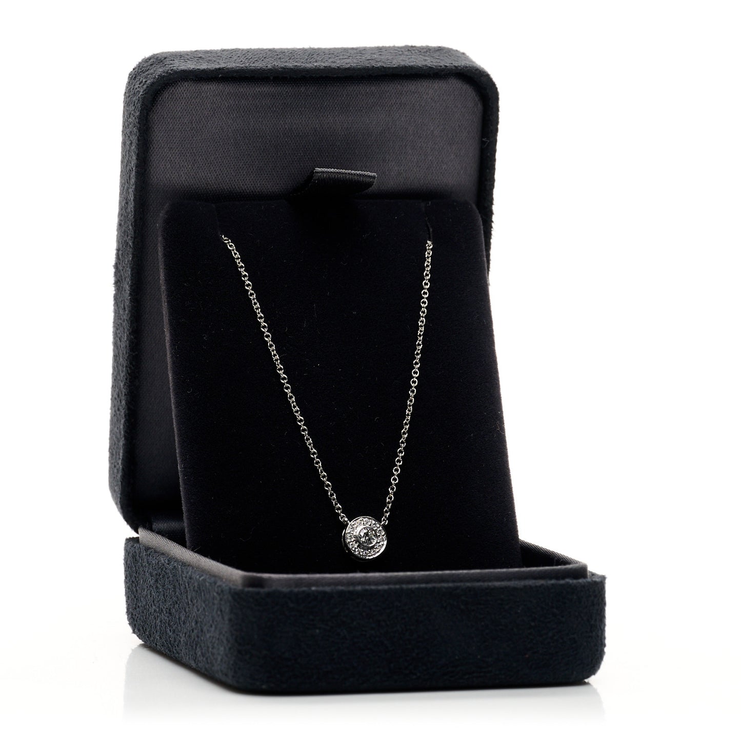 Platinum Diamond .16ctw Soleste Pendant Necklace