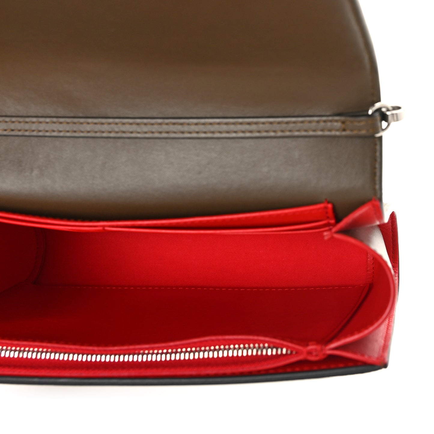 Calfskin Spikes Loubinthesky Paloma Clutch Silex