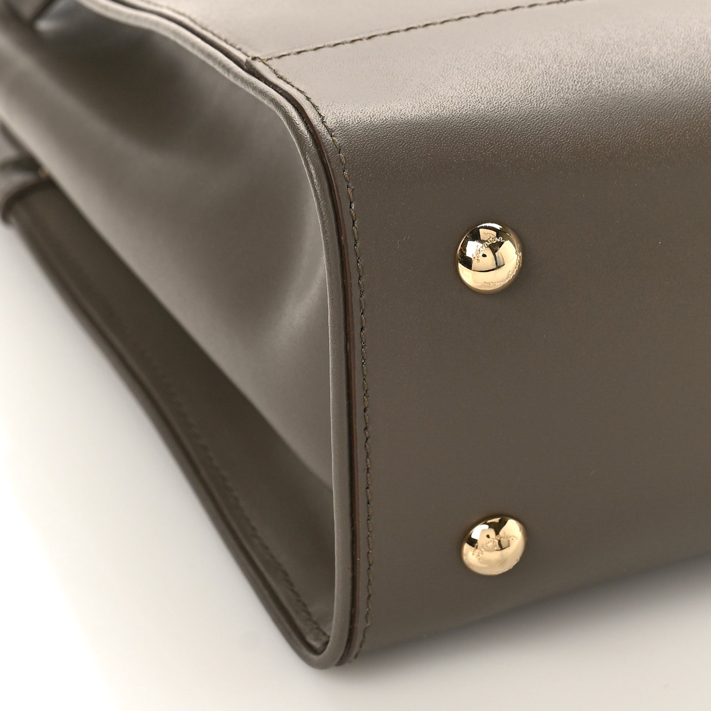 Calfskin Briana Tote Mud