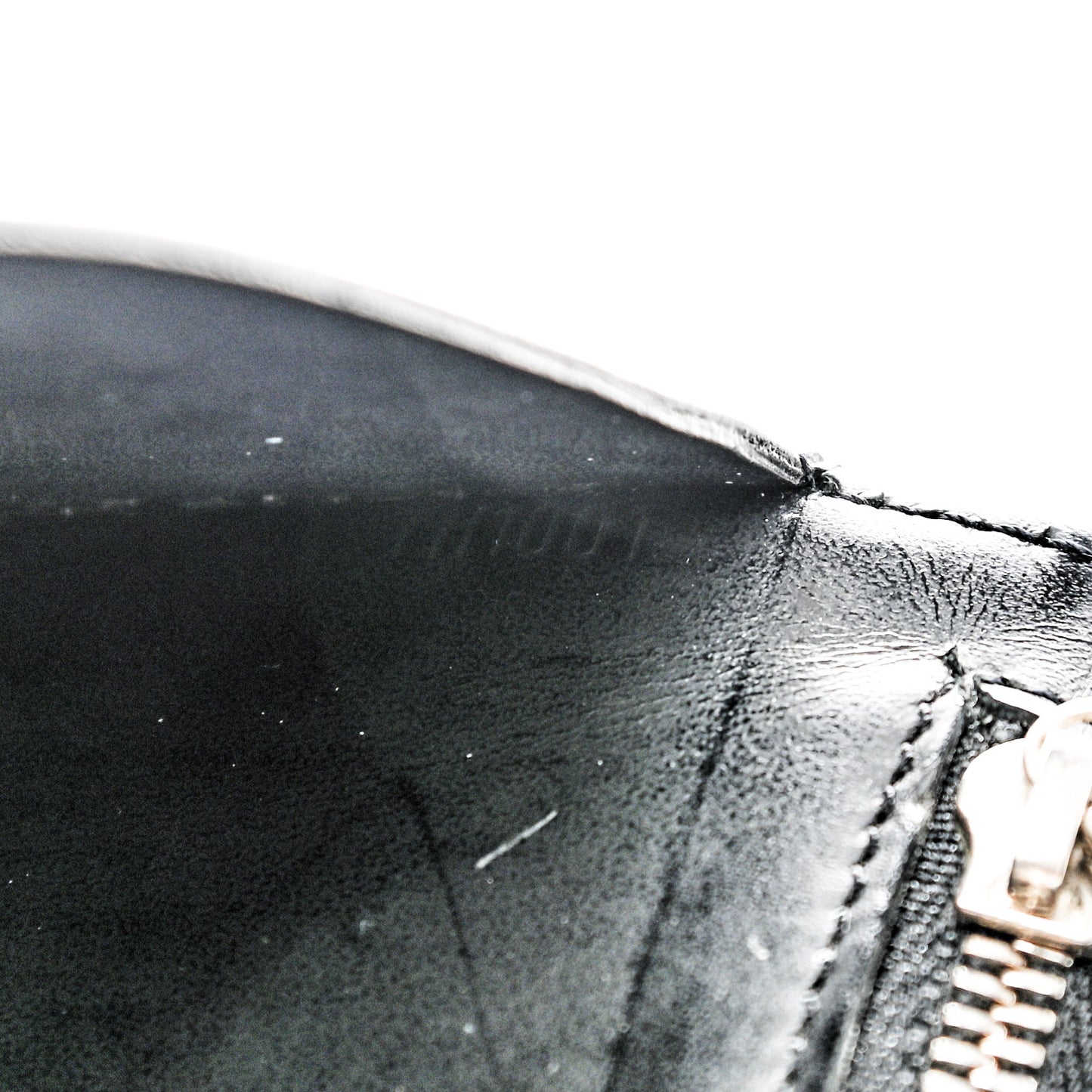 Monogram Glace Anouchka Pochette MM Black