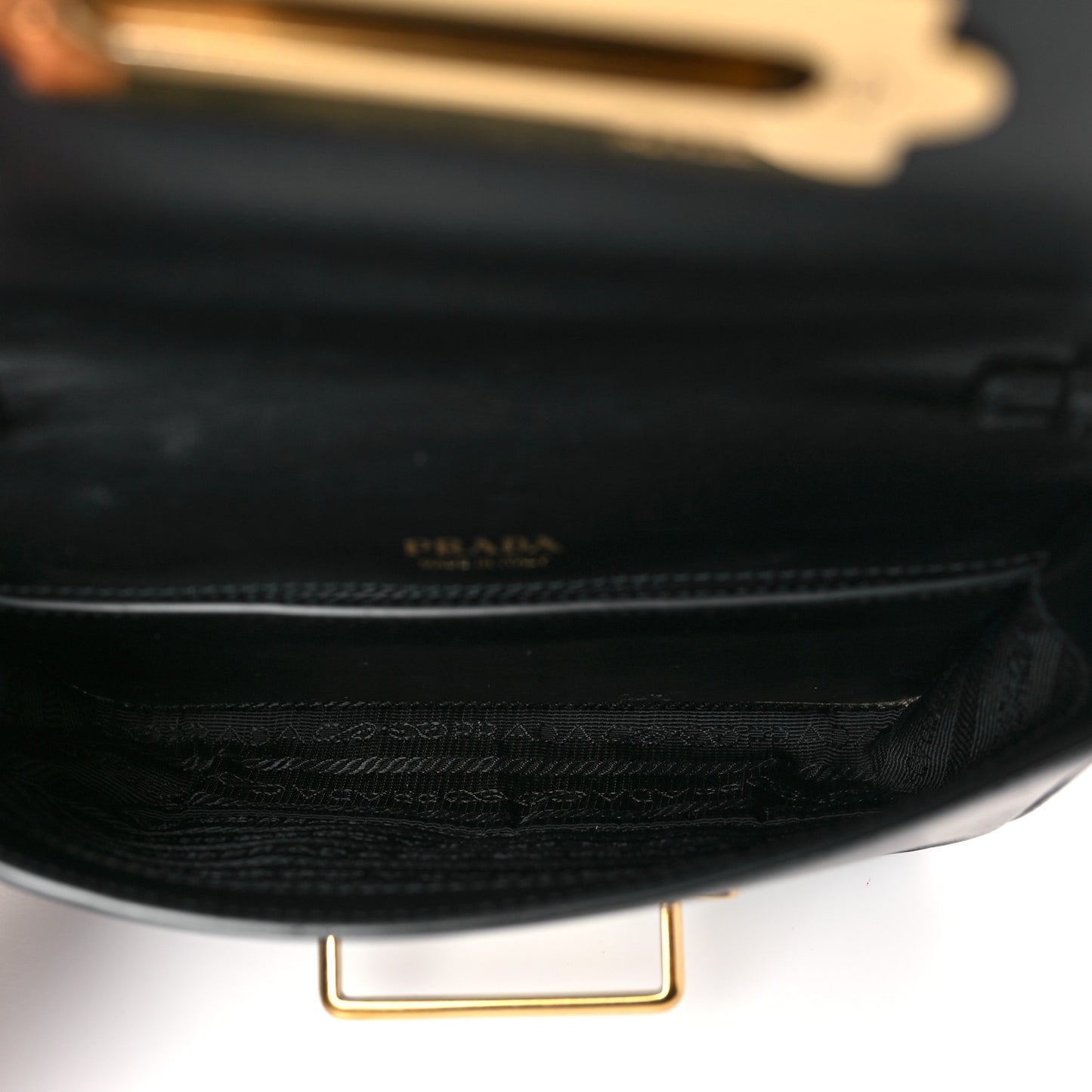 Saffiano City Calf Cahier Belt Bag Black