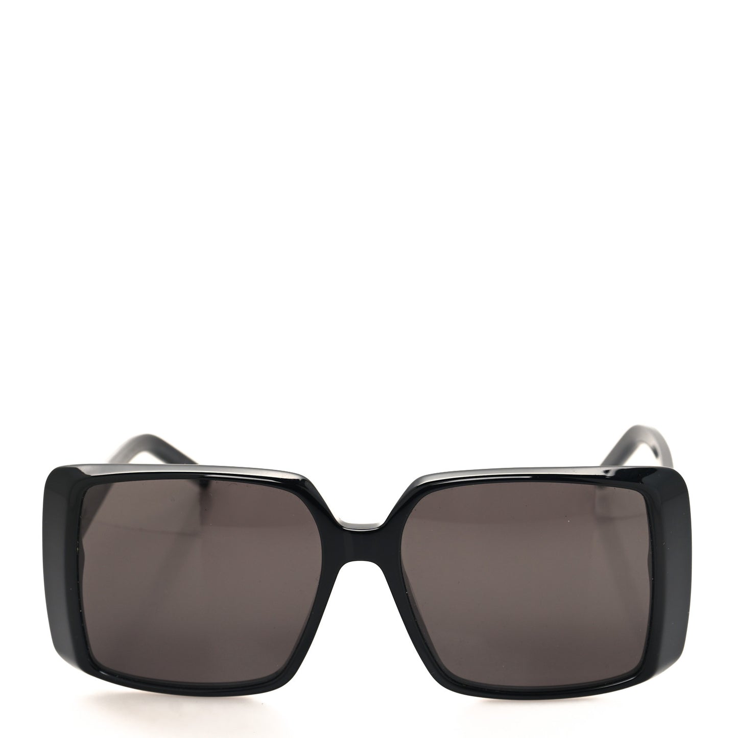 Acetate Square Sunglasses SL451 Black