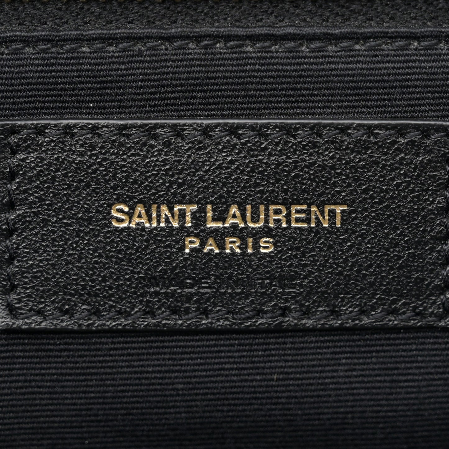 Lambskin Patchwork Monogram Large Jamie Black