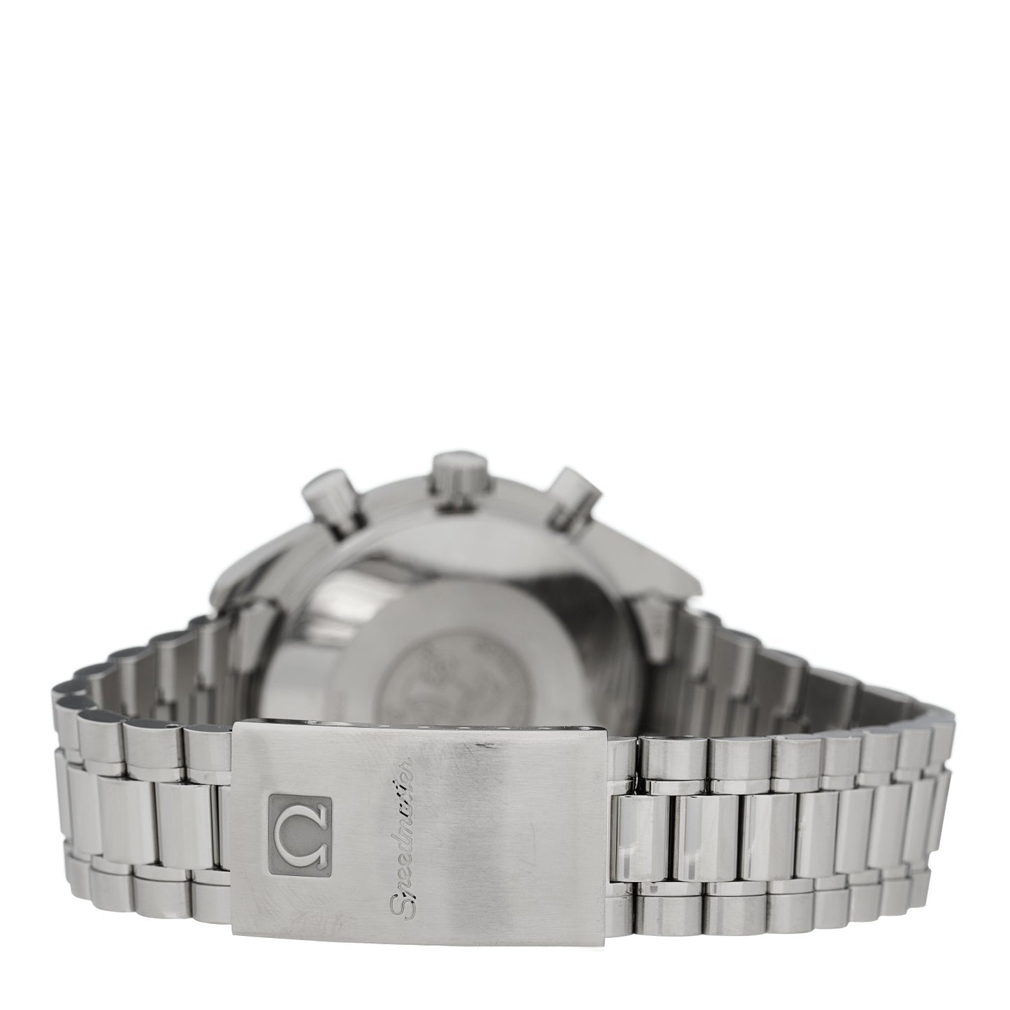 Stainless Steel 39mm Speedmaster Chronograph Automatic Watch Black 3510.50.00