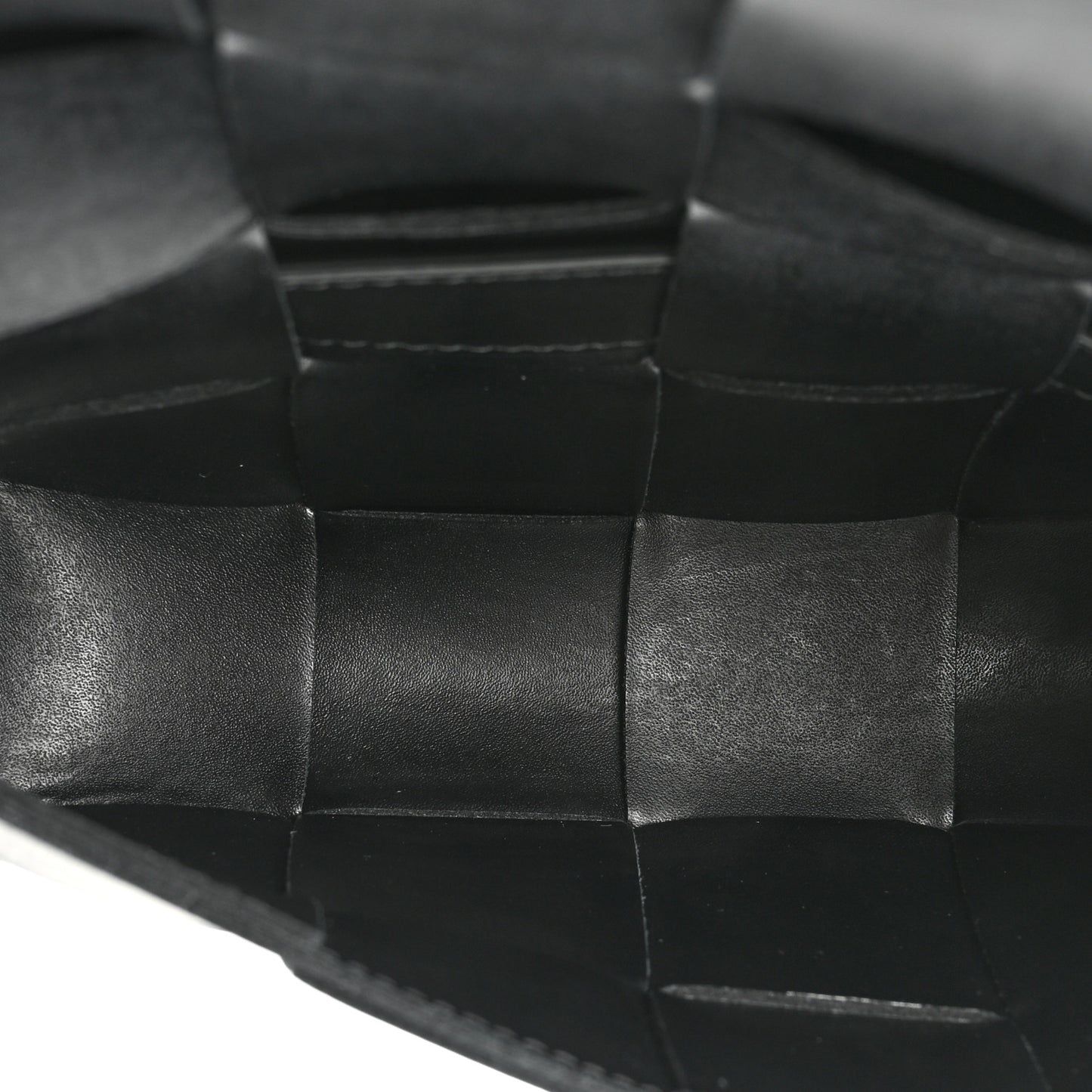 Nappa Maxi Intreccio The Belt Cassette Bag Black