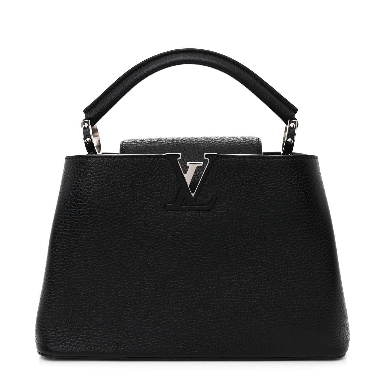 Louis Vuitton Taurillon Capucines BB Black 1 of 13