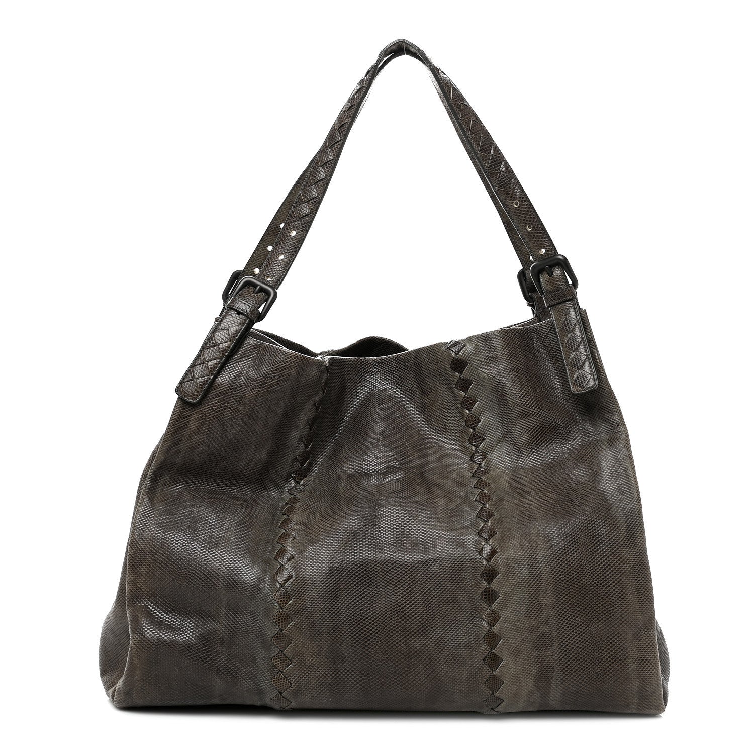 Bottega Veneta Karung Intrecciato Tote Grey 1884584 – FASHIONPHILE