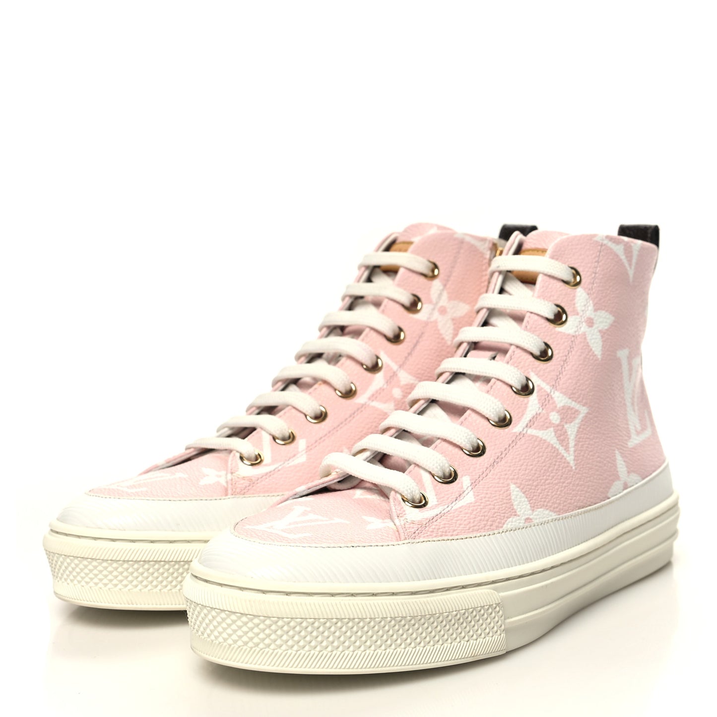 Monogram Giant Stellar Sneaker Boots 36.5 Rose