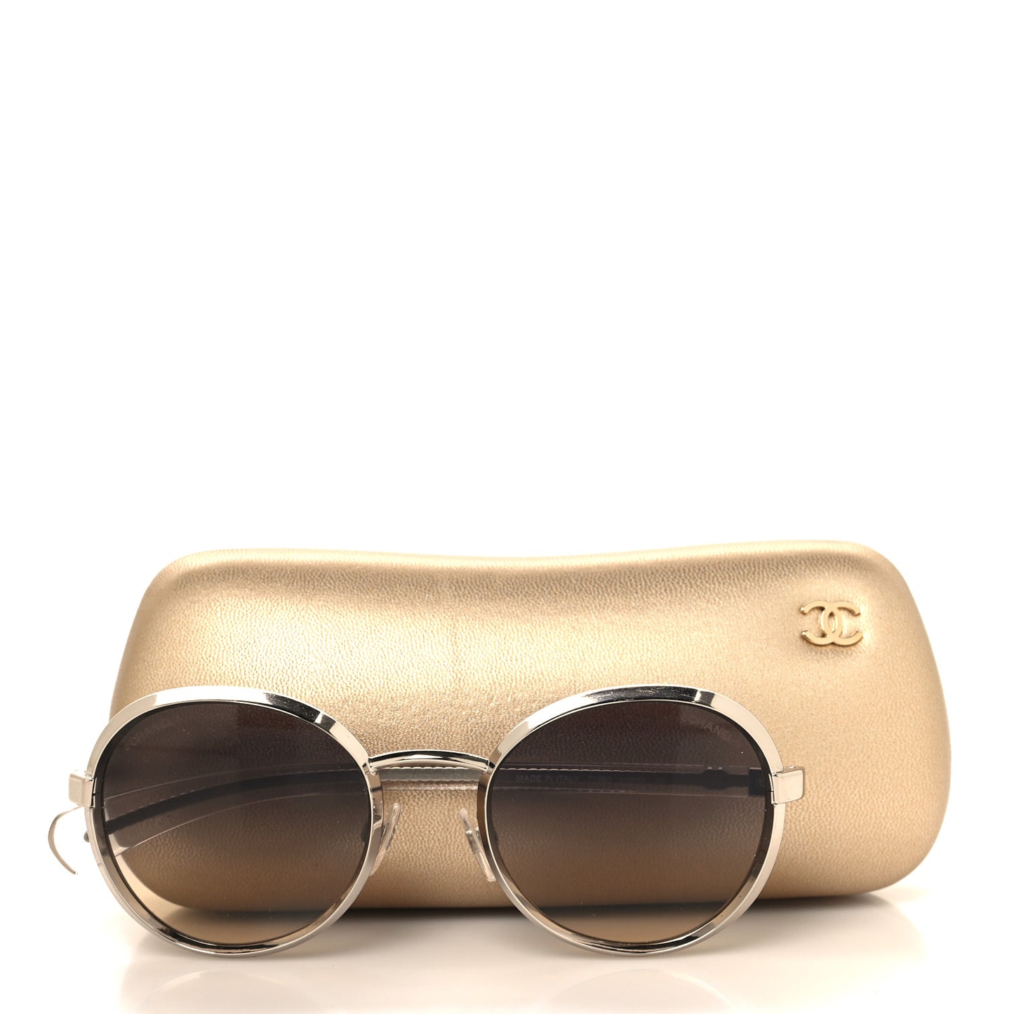 Round Sunglasses 71263 Gold