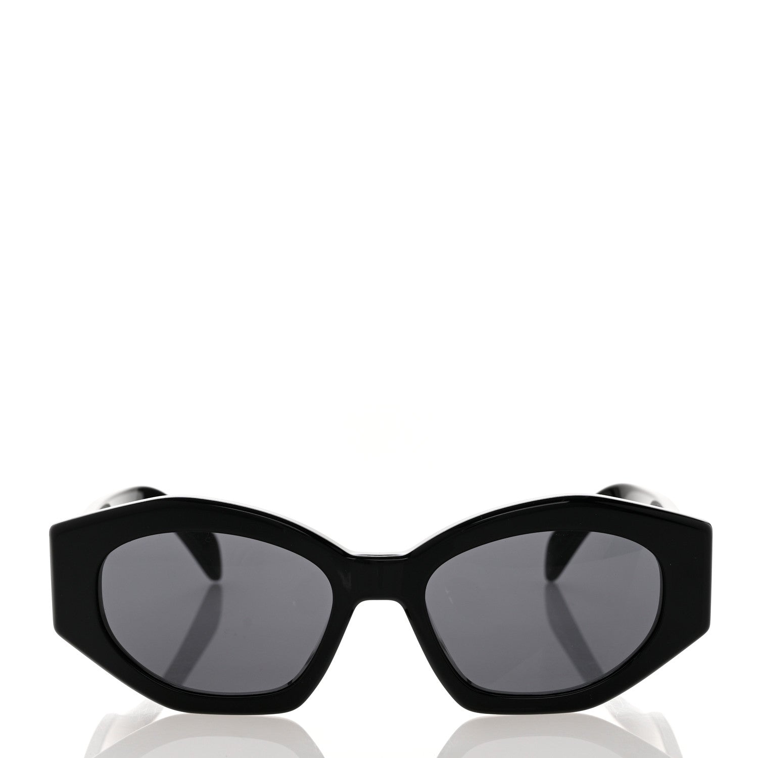 Celine Acetate Triomphe 01 Sunglasses CL 40238U Black 2 of 8