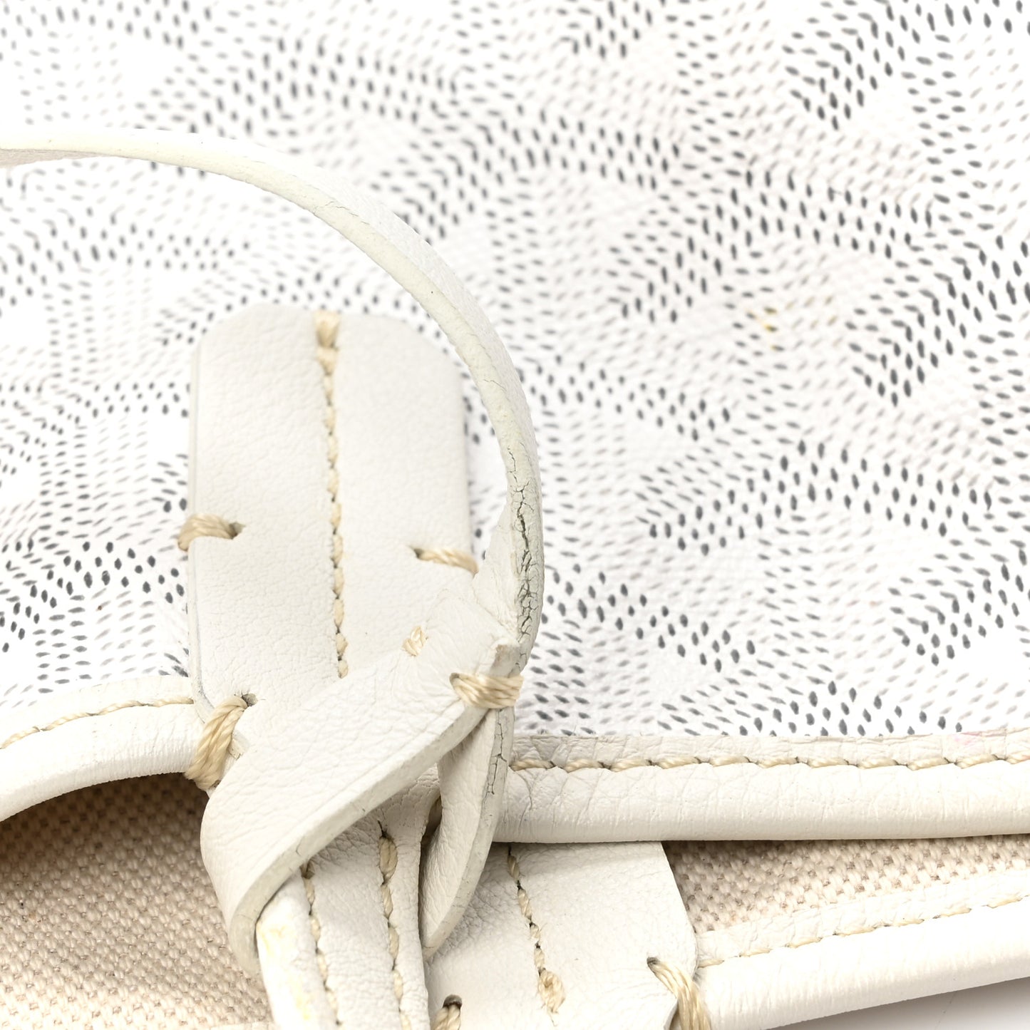Goyardine Saint Louis PM White