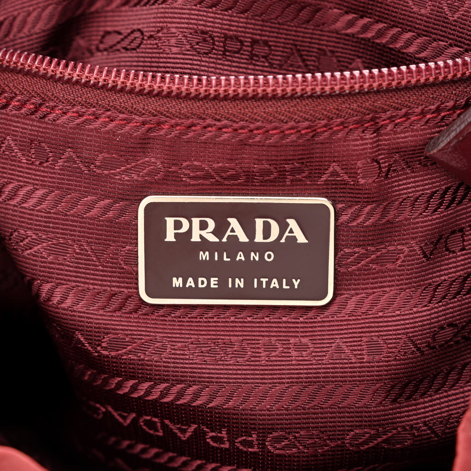Prada Nylon Vela Small Backpack Rosso 6 of 15