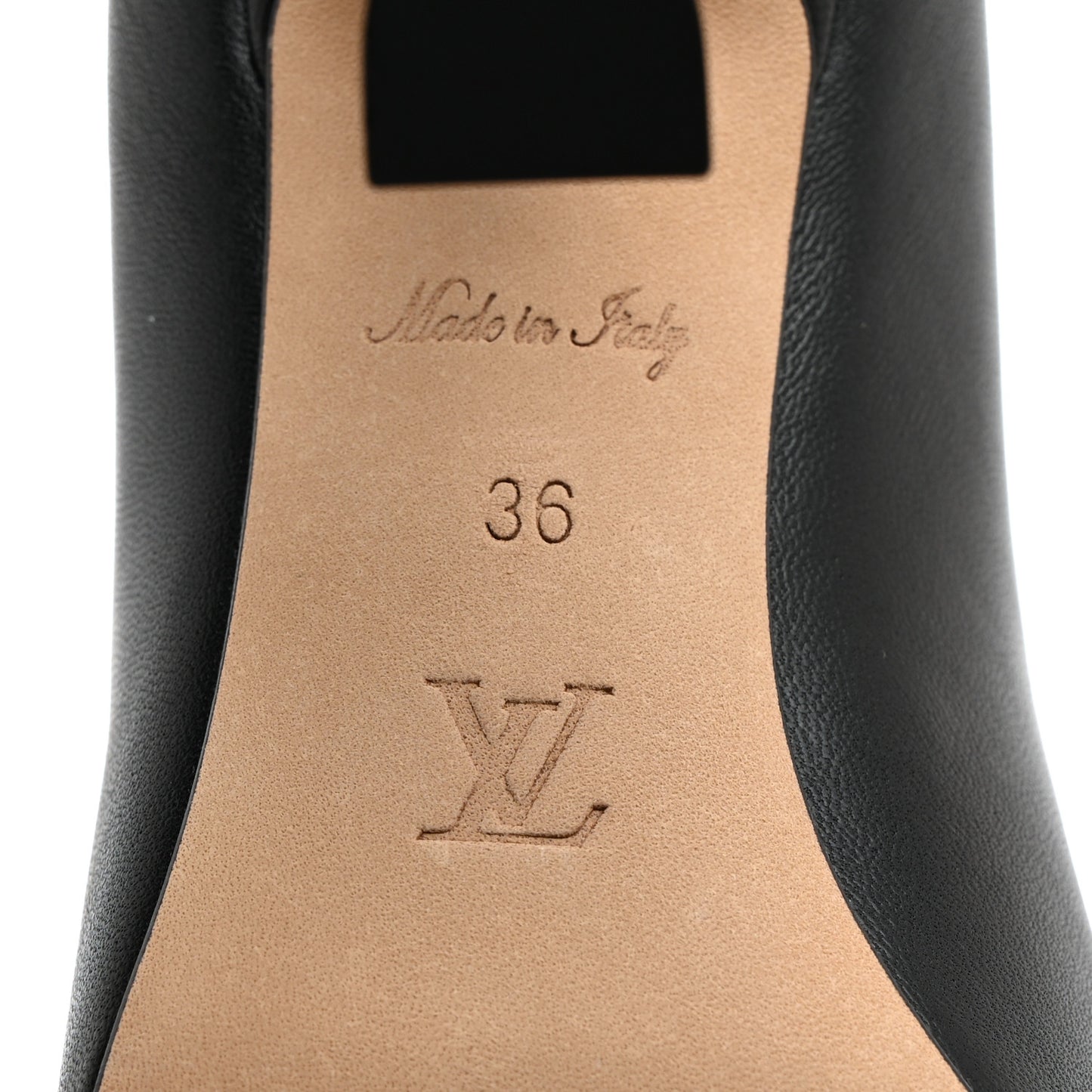 Lambskin Sparkle Pumps 36 Black