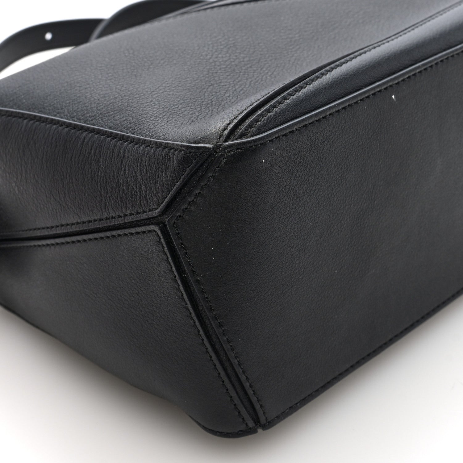 Loewe Calfskin Small Puzzle Bag Black 8 of 10