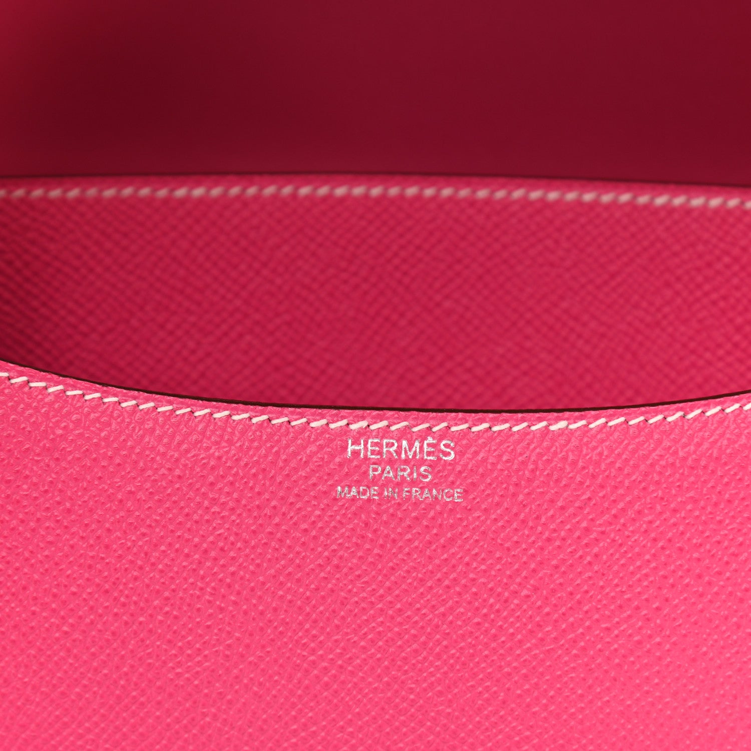 Hermes Epsom Constance 24 Rose Tyrien 6 of 9