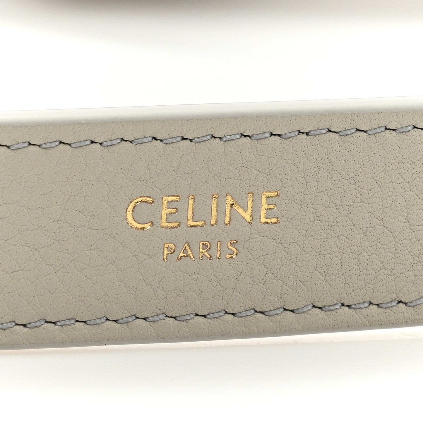 Supple Calfskin Cuir Triomphe Heloise Shoulder Bag Light Stone