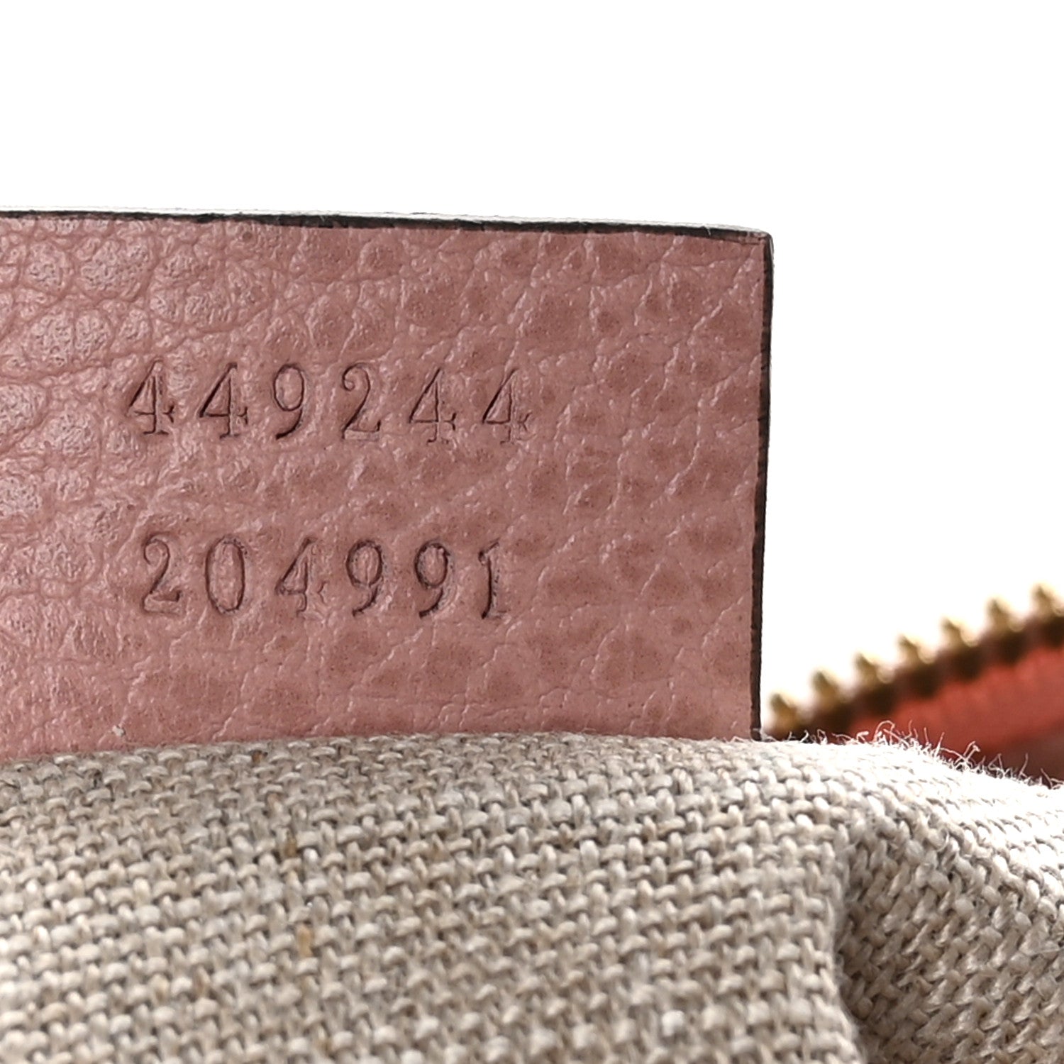 Gucci GG Monogram Large Margaux Hobo Beige Soft Pink 7 of 10