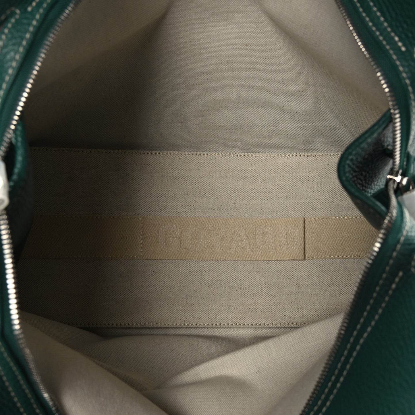 Goyardine Sac Hardy Pet Carrier PM Green