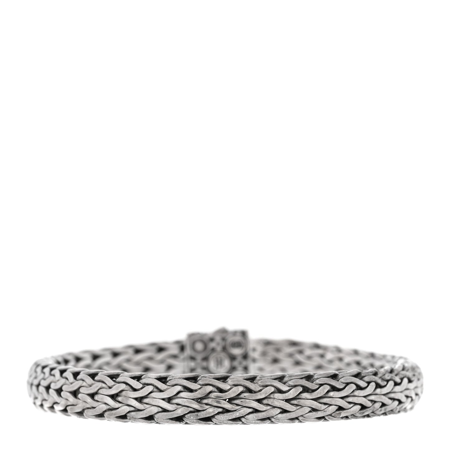 Sterling Silver 18K Yellow Gold 7.5mm Jaisalmer Classic Chain Dot Bracelet