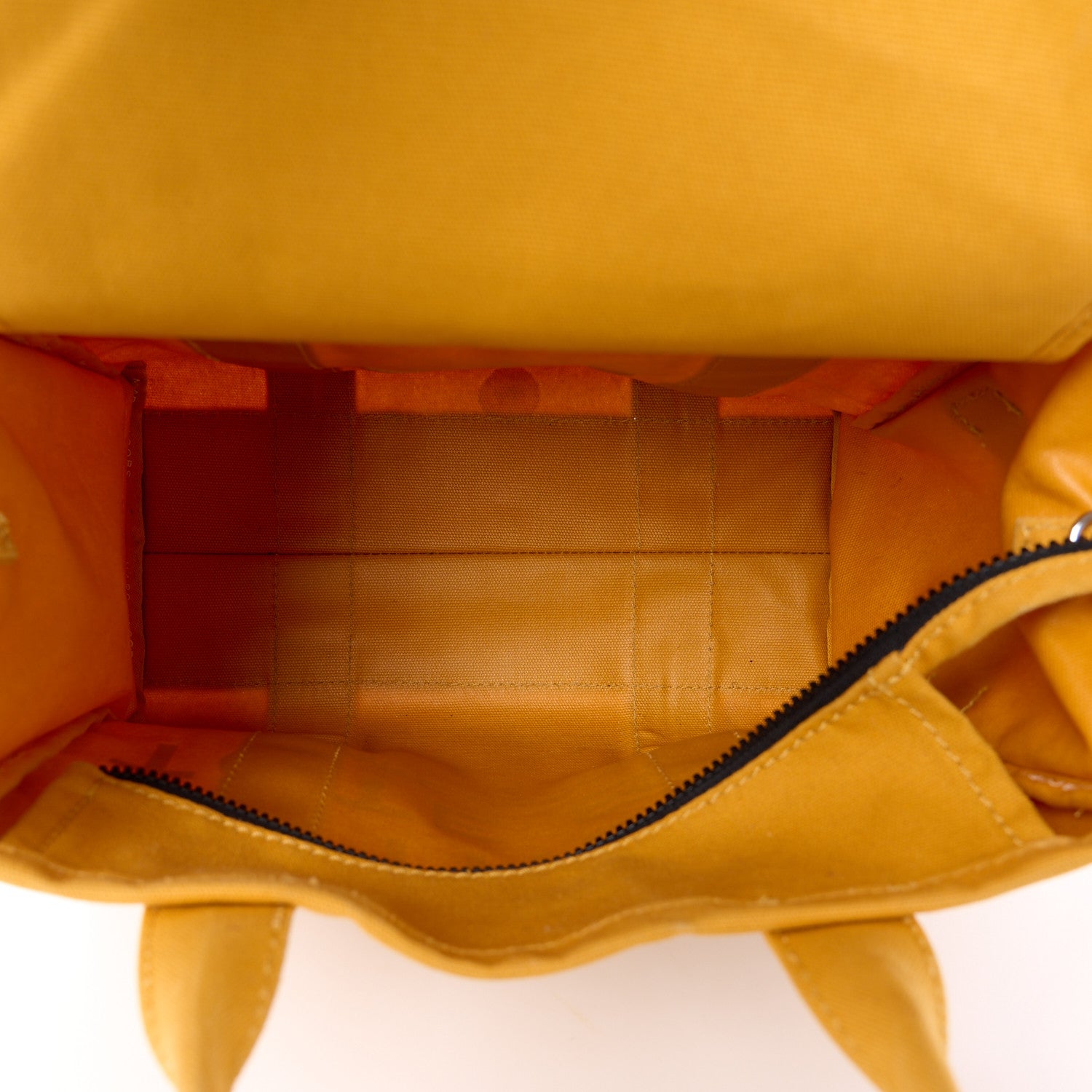 Marc Jacobs Cotton Canvas Medium The Traveler Tote Bag Sunflower 5 of 13