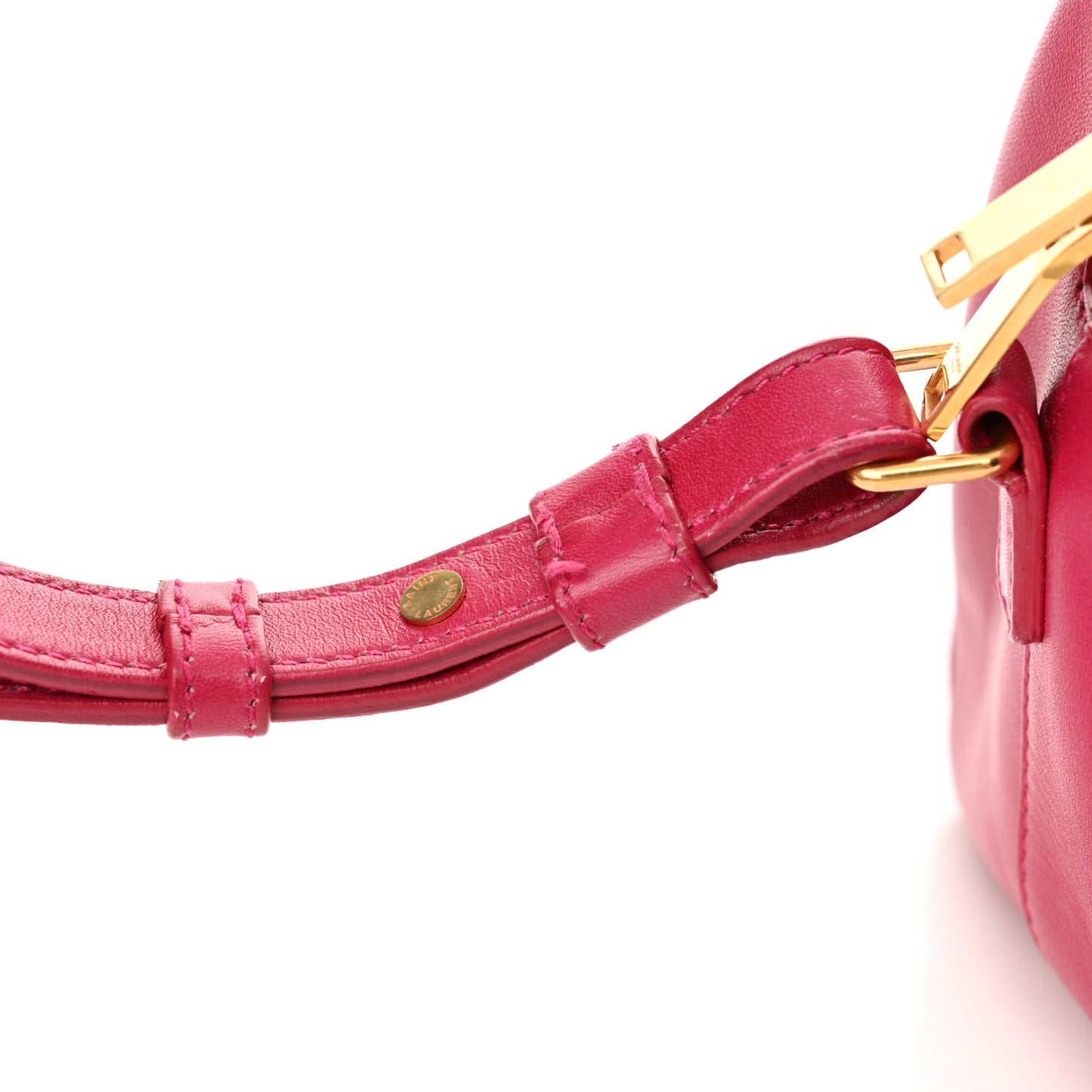 Calfskin Classic Baby Duffle Fuchsia