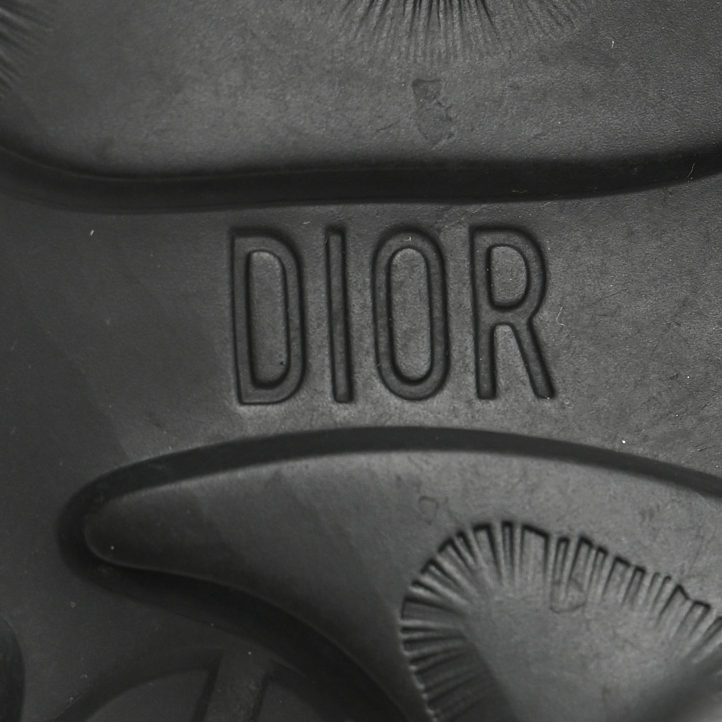 Technical Fabric Nylon Leopard Print Womens D-Wander Sneakers Black