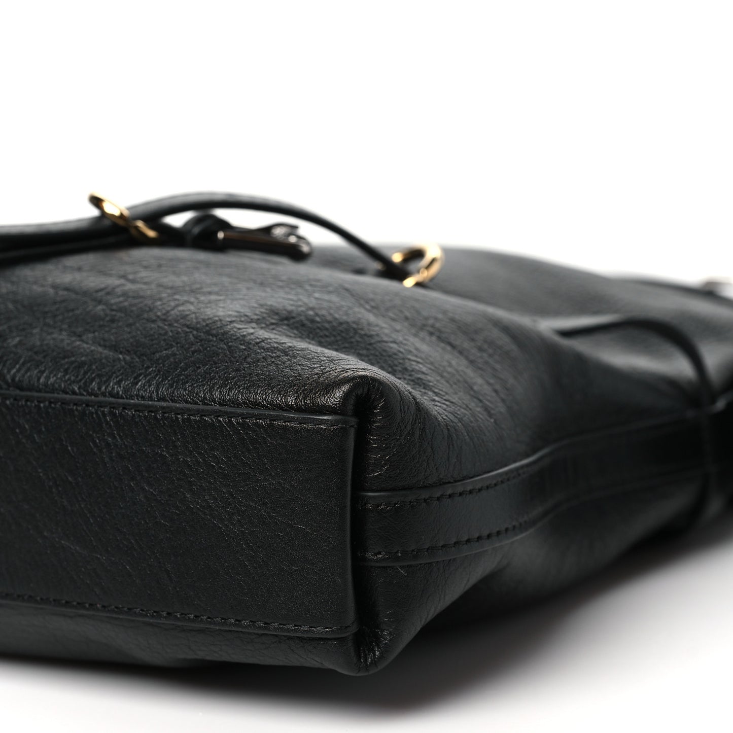 Calfskin Medium Voyou Bag Black