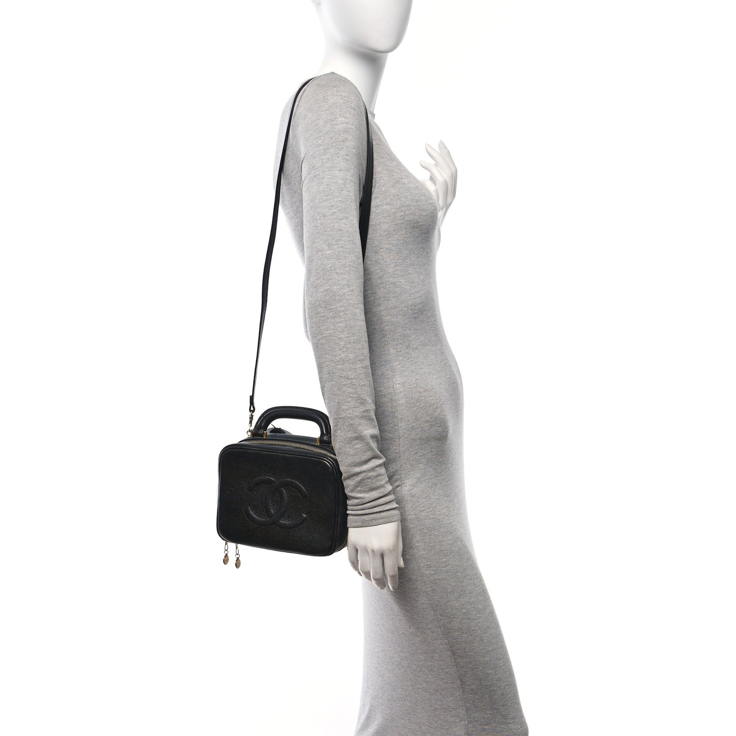 Caviar Timeless CC Vanity Case Black