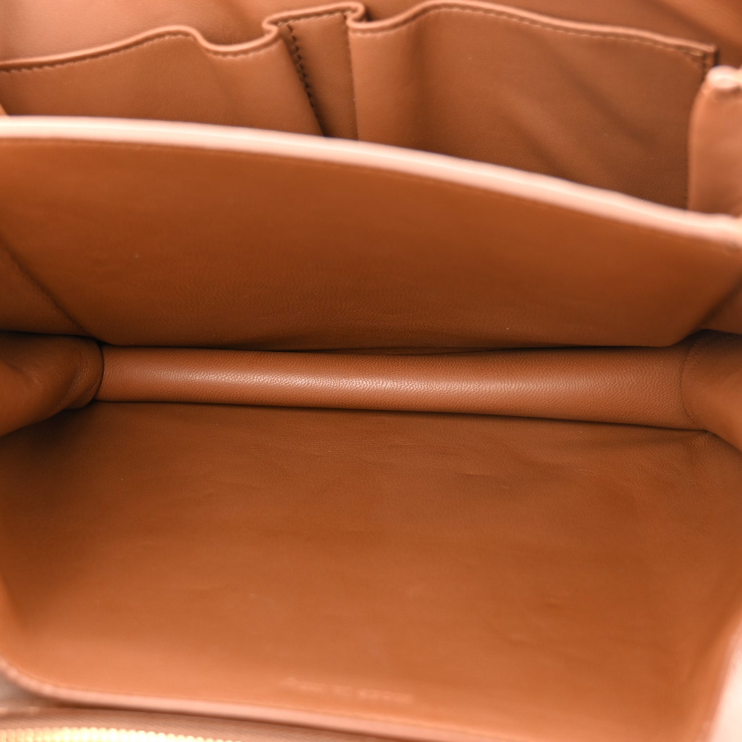 Box Calfskin Medium Classic Box Flap Bag Camel