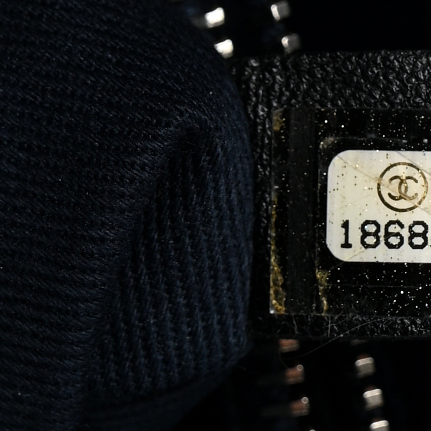 Chanel Caviar Quilted Timeless CC Soft Tote Navy Blue 7 of 10