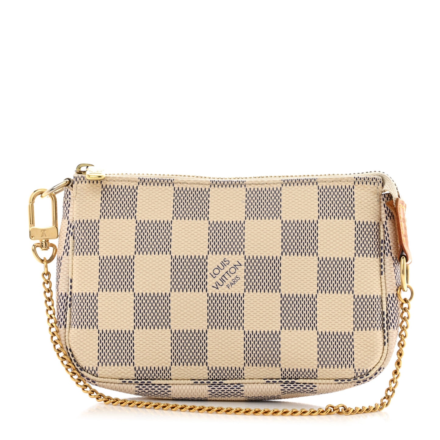 LOUIS VUITTON Damier Azur Mini Pochette Accessories