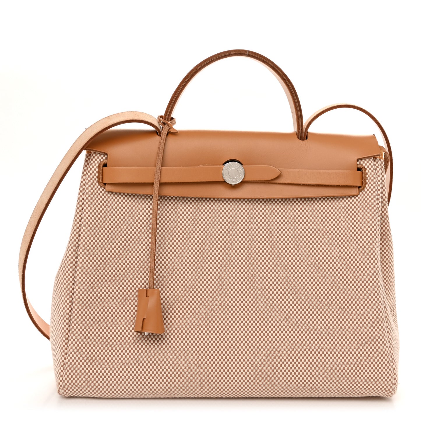 Vache Hunter Criss Viking Herbag Zip Retourne 31 PM Ecru Beige Naturel