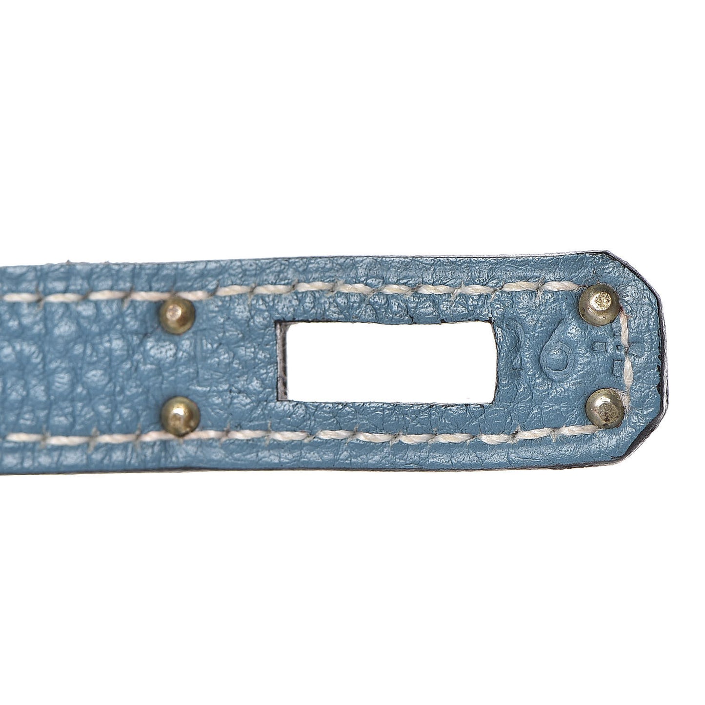 Togo Birkin 25 Blue Jean