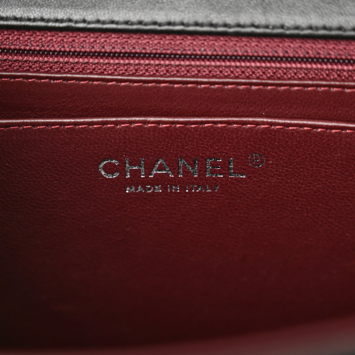 Lambskin Quilted Maxi Single Flap Black