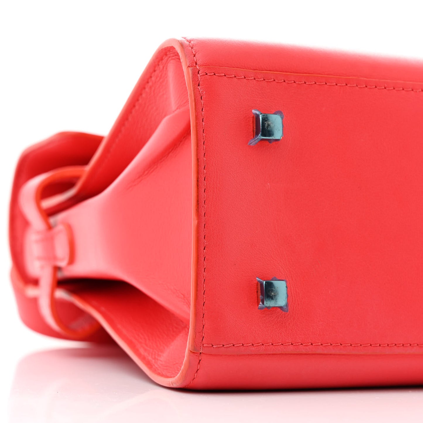 Calfskin MM Tempete Satchel Coral