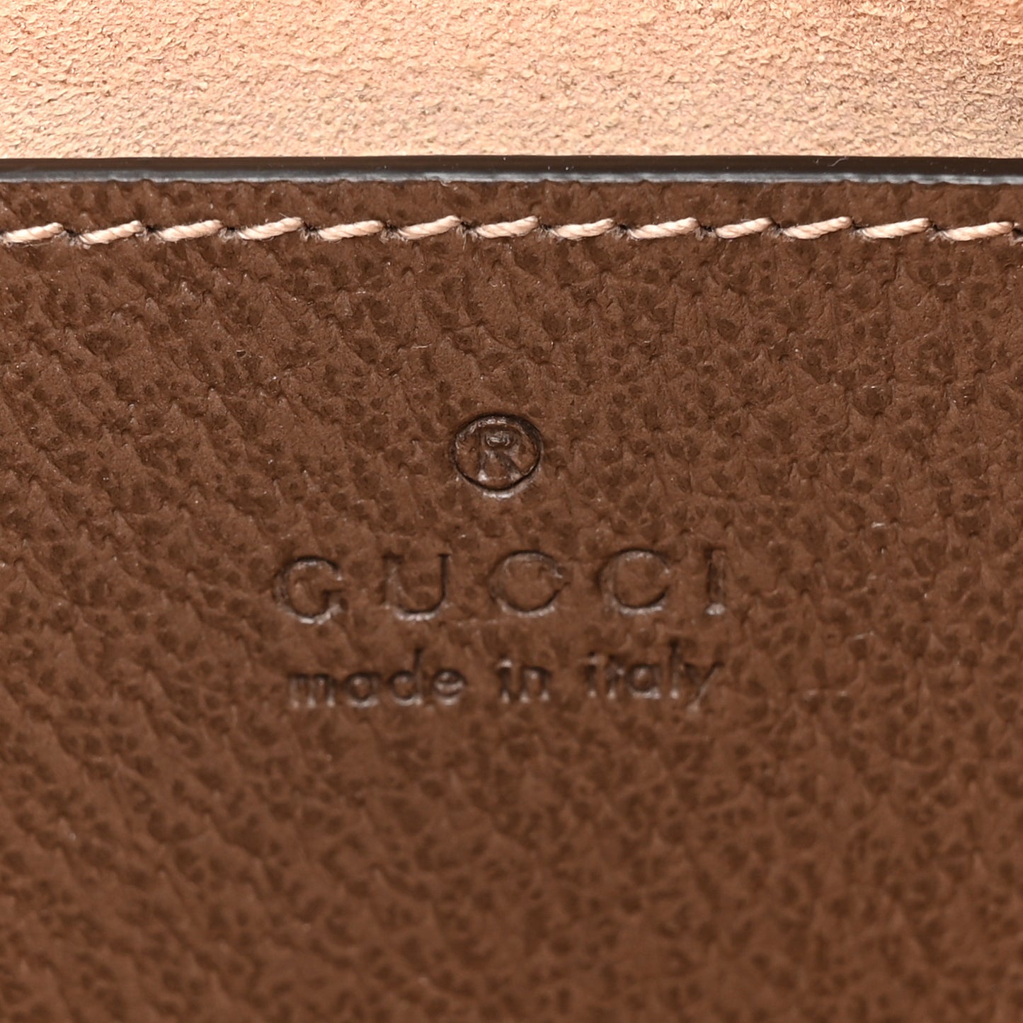 GG Supreme Monogram Web Mini Ophidia Shoulder Bag Brown