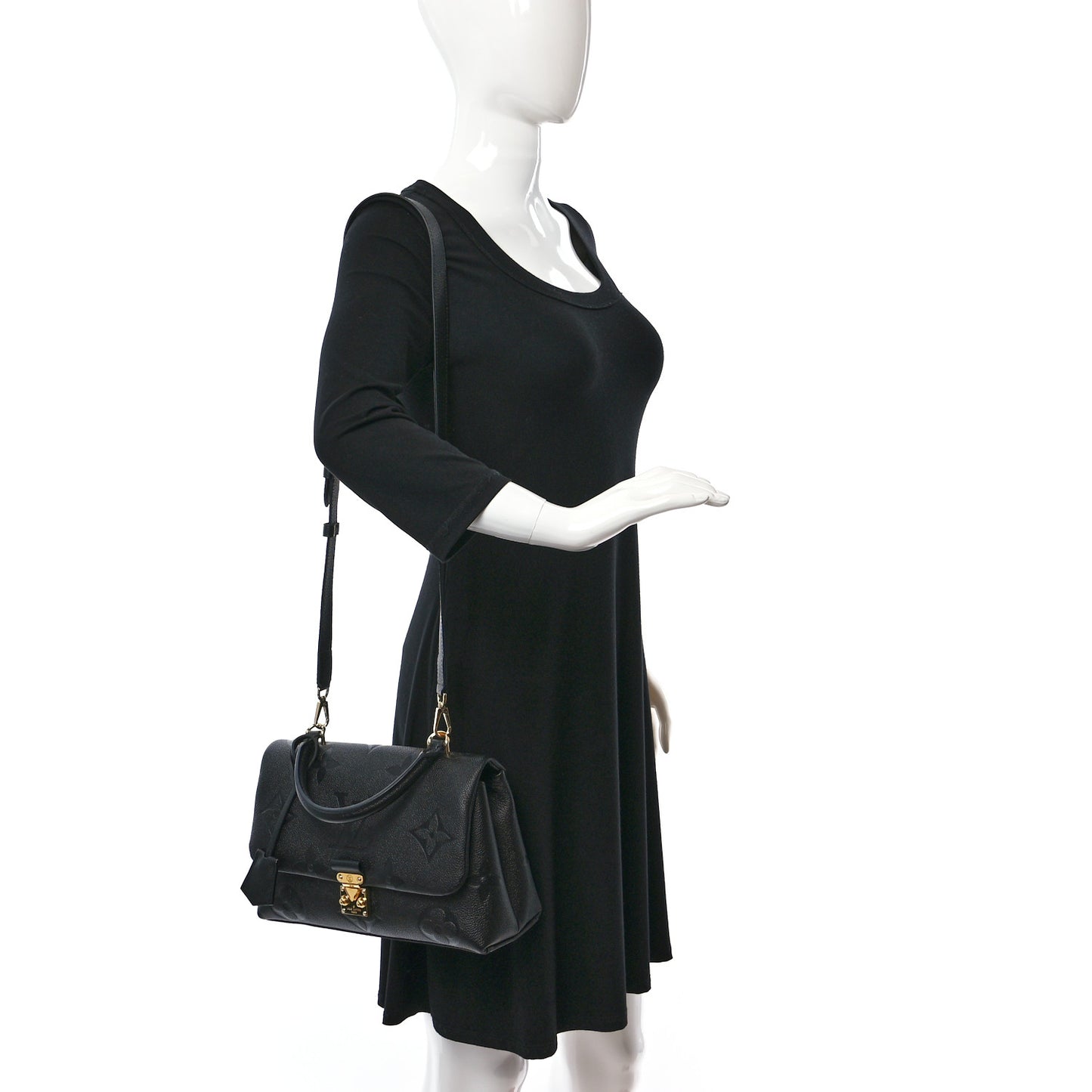 Empreinte Monogram Giant Madeleine MM Black