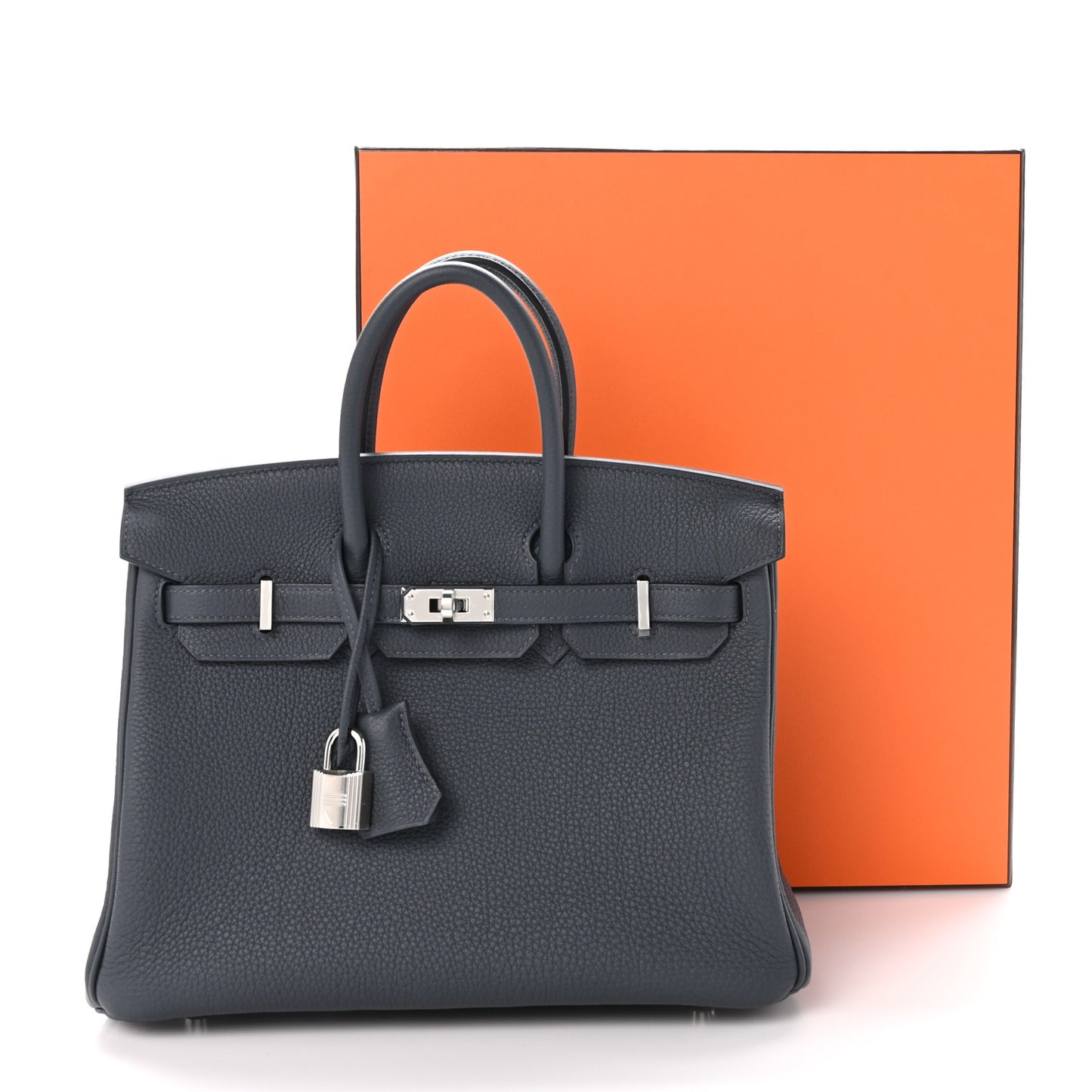 Togo Birkin 25 Gris Misty
