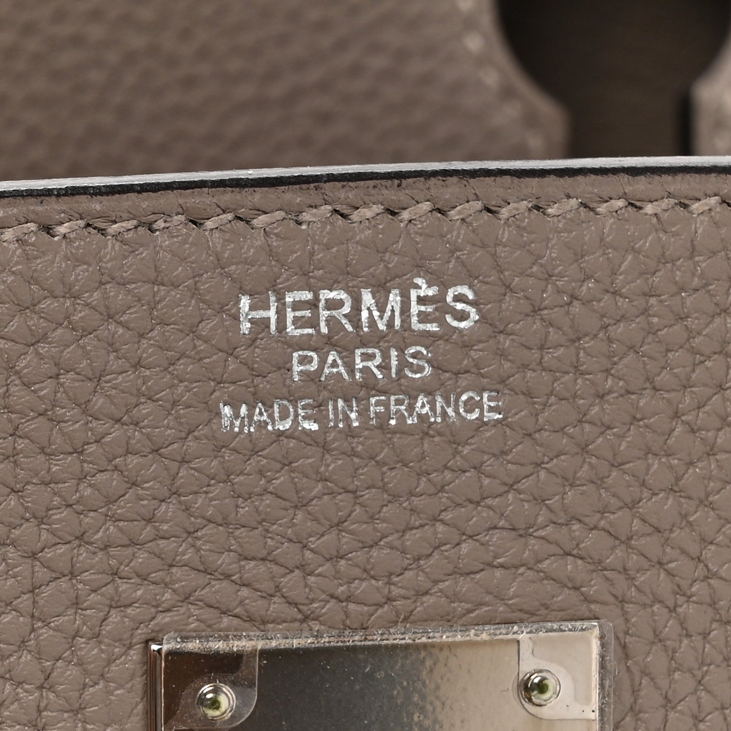 Togo BIRKIN 30 Gris Asphalte