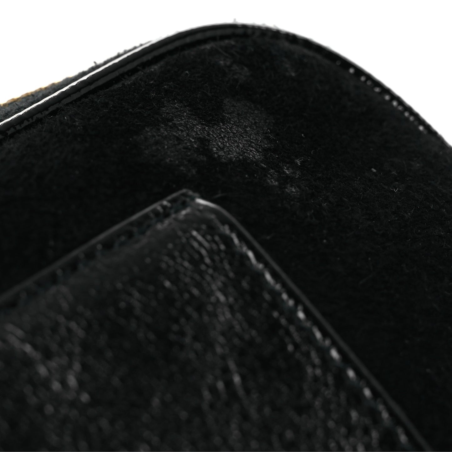 Suede Patent Ophidia Belted iPhone Case 85 34 Black