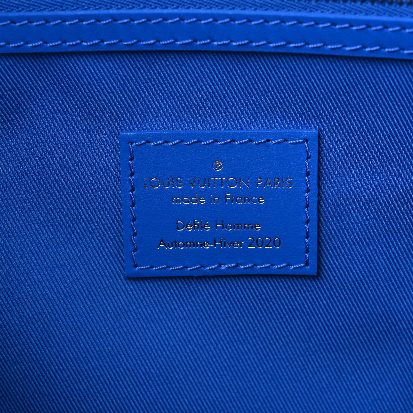 Monogram Clouds Keepall Bandouliere 50 Blue