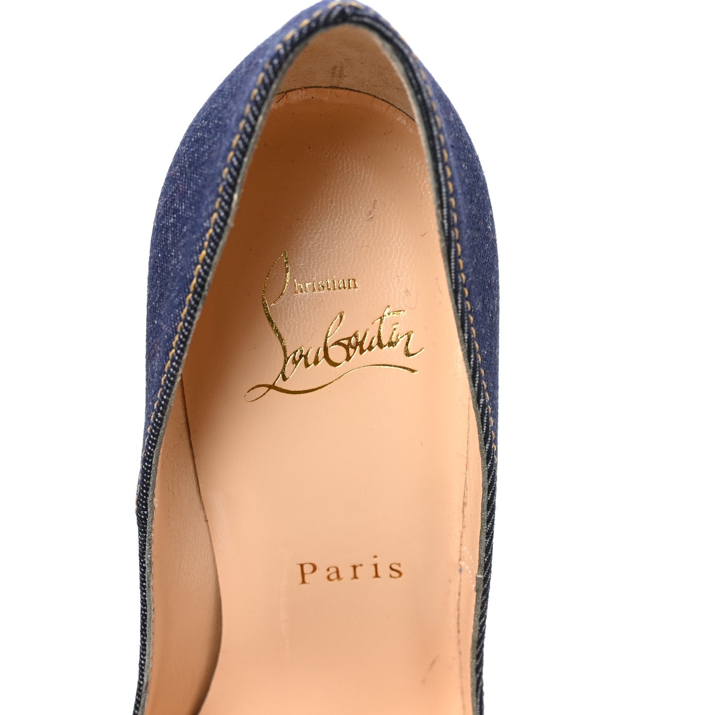 Denim Jazz Calf So Kate 120 Pumps 36 Blue White